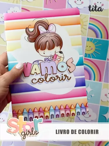Star Girls – Livro de Colorir (Tita)