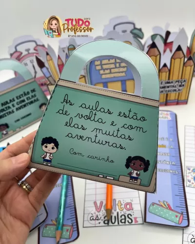 Super Combo de Lembrancinhas Volta às Aulas