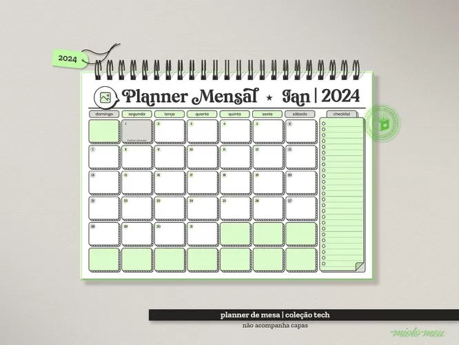 Tech | Combo Agendas | 2024 – Miolo Meu