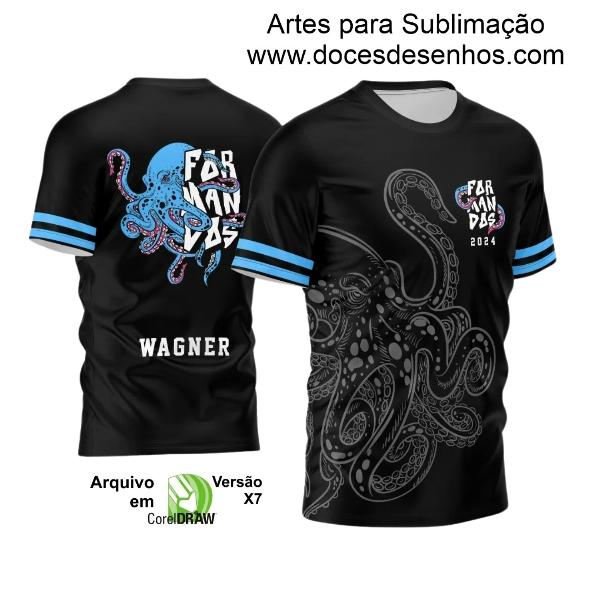 Template Camisa Formandos 2024 Polvos