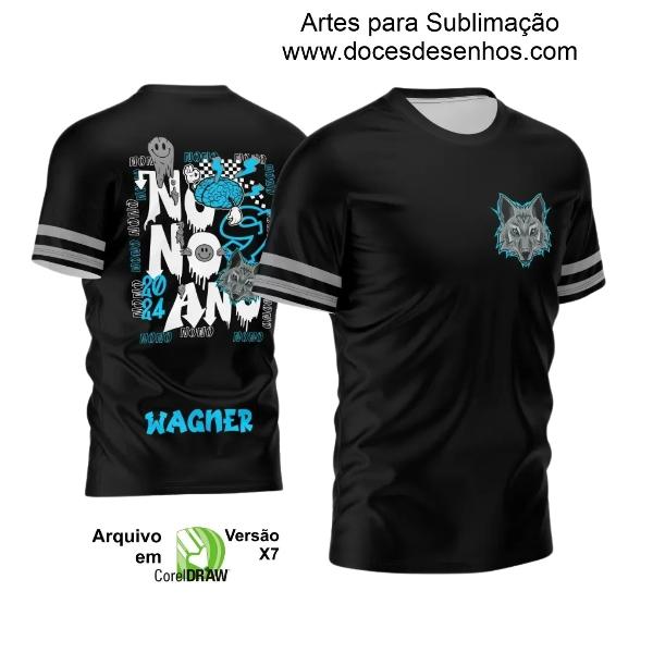 Template Camisa Lobo Nono Ano 2024