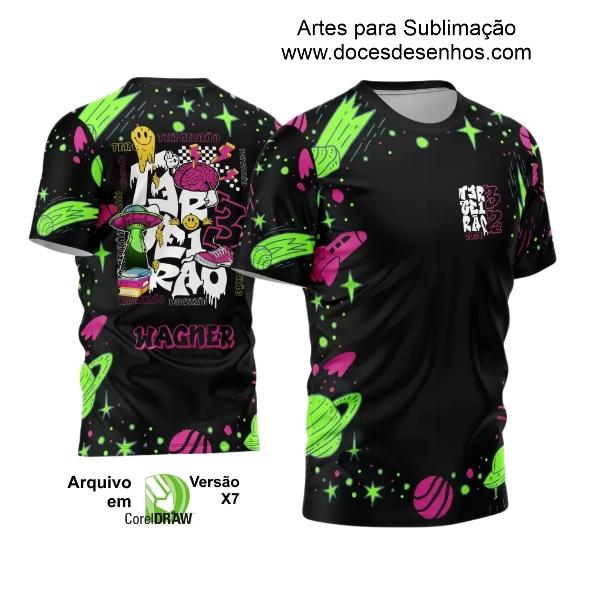 Template Camisa Preta Terceirão 2024 Alien