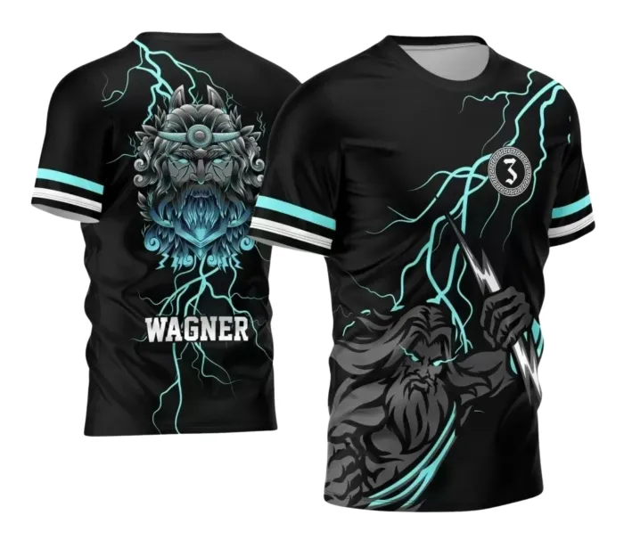 Template Camiseta Terceirão Zeus – Estampa Uniforme Escolar