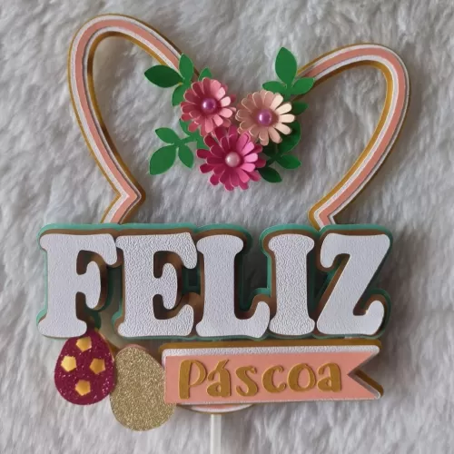 Topos Feliz Páscoa – Cassiana