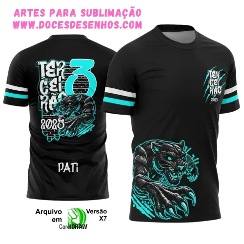 Uniforme Escolar 2025 – Estampa Exclusiva Pantera Terceirão Uniforme Escolar 2025 – Estampa Exclusiva Pantera Terceirão