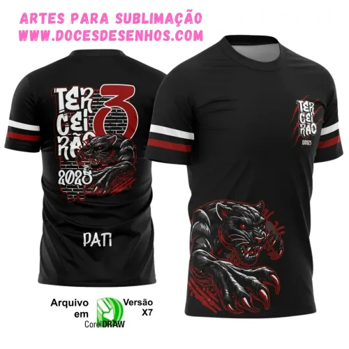 Uniforme Escolar 2025 – Estampa Exclusiva Pantera Terceirão Uniforme Escolar 2025 – Estampa Exclusiva Pantera Terceirão