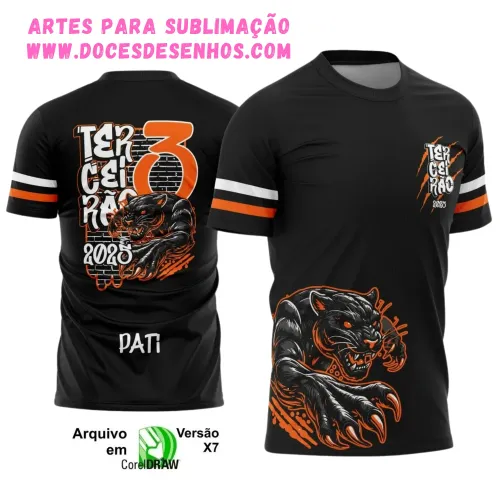 Uniforme Escolar 2025 – Estampa Exclusiva Pantera Terceirão Uniforme Escolar 2025 – Estampa Exclusiva Pantera Terceirão