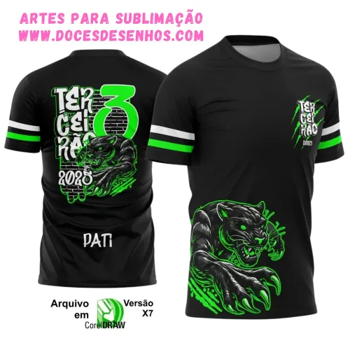 Uniforme Escolar 2025 – Estampa Exclusiva Pantera Terceirão Uniforme Escolar 2025 – Estampa Exclusiva Pantera Terceirão
