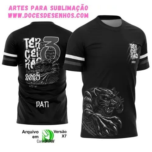 Uniforme Escolar 2025 – Estampa Exclusiva Pantera Terceirão Uniforme Escolar 2025 – Estampa Exclusiva Pantera Terceirão
