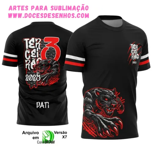 Uniforme Escolar 2025 – Estampa Exclusiva Pantera Terceirão Uniforme Escolar 2025 – Estampa Exclusiva Pantera Terceirão