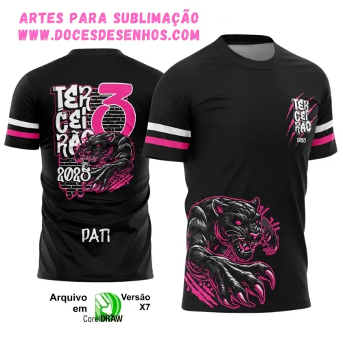 Uniforme Escolar 2025 – Estampa Exclusiva Pantera Terceirão Uniforme Escolar 2025 – Estampa Exclusiva Pantera Terceirão