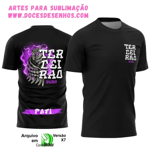 Uniforme Escolar: Estilo Coruja Terceirão 2025 em Vetor Uniforme Escolar: Estilo Coruja Terceirão 2025 em Vetor