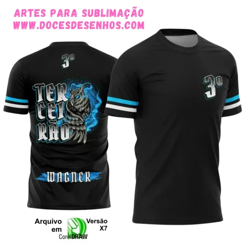 Uniforme Escolar: Estilo Coruja Terceirão 2025 em Vetor Uniforme Escolar: Estilo Coruja Terceirão 2025 em Vetor