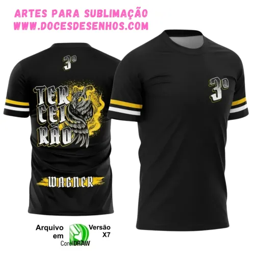 Uniforme Escolar: Estilo Coruja Terceirão 2025 em Vetor Uniforme Escolar: Estilo Coruja Terceirão 2025 em Vetor
