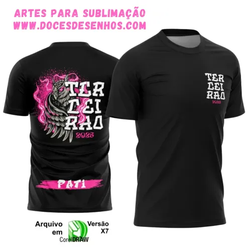 Uniforme Escolar: Estilo Coruja Terceirão 2025 em Vetor Uniforme Escolar: Estilo Coruja Terceirão 2025 em Vetor