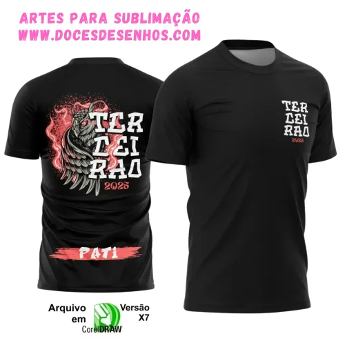 Uniforme Escolar: Estilo Coruja Terceirão 2025 em Vetor Uniforme Escolar: Estilo Coruja Terceirão 2025 em Vetor