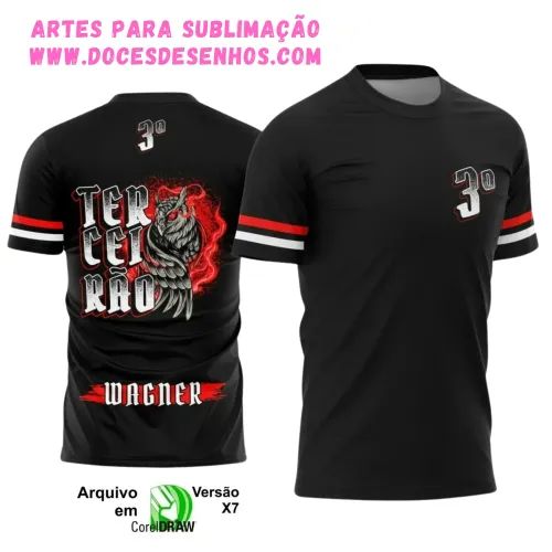 Uniforme Escolar: Estilo Coruja Terceirão 2025 em Vetor Uniforme Escolar: Estilo Coruja Terceirão 2025 em Vetor