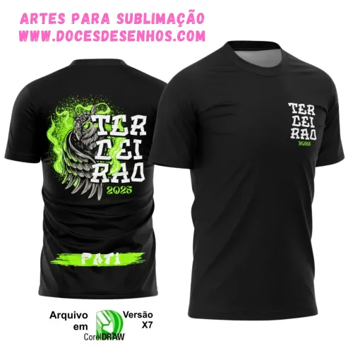 Uniforme Escolar: Estilo Coruja Terceirão 2025 em Vetor Uniforme Escolar: Estilo Coruja Terceirão 2025 em Vetor