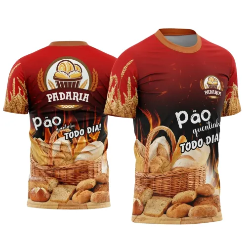 Uniforme de Padaria Personalizado – Arte Digital Profissional