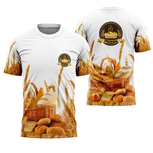 Uniforme de Padaria Personalizado – Arte Digital Profissional