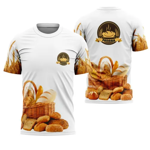 Uniforme de Padaria Personalizado – Arte Digital Profissional