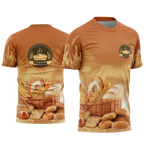 Uniforme de Padaria Personalizado – Arte Digital Profissional