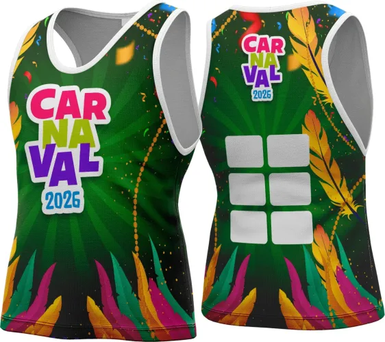 Abadá Personalizado Carnaval 2026 – Arte para Bloco Criativa