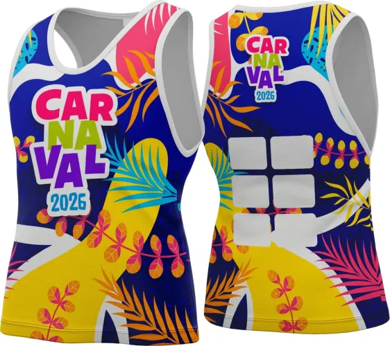 Abadá Personalizado Carnaval 2026 – Arte para Bloco Criativa