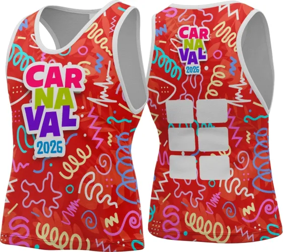 Abadá Personalizado Carnaval 2026 – Arte para Bloco Criativa