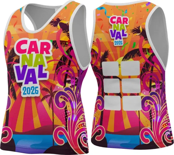 Abadá Personalizado Carnaval 2026 – Arte para Bloco Criativa