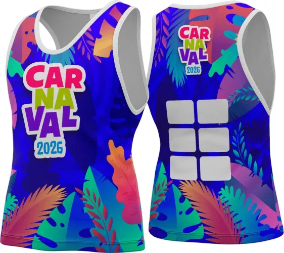 Abadá Personalizado Carnaval 2026 – Arte para Bloco Criativa