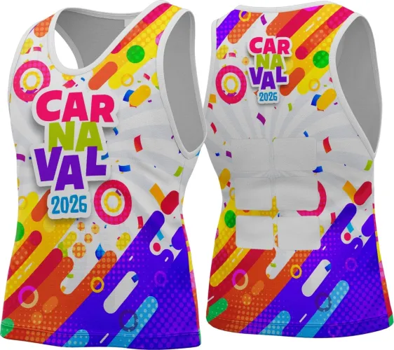 Abadá Personalizado Carnaval 2026 – Arte para Bloco Criativa