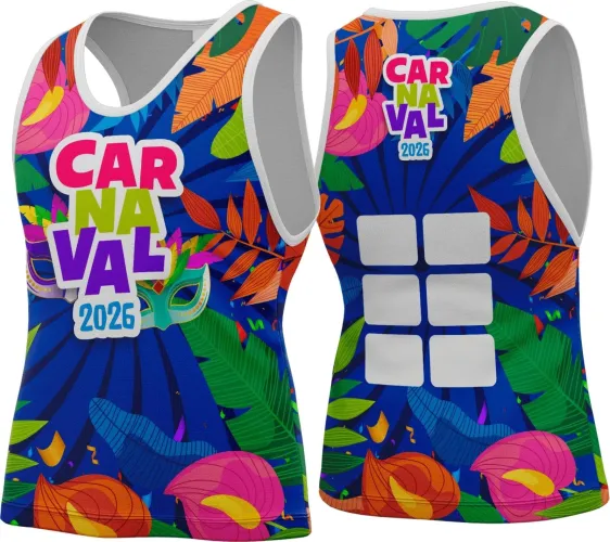 Abadá Personalizado Carnaval 2026 – Arte para Bloco Criativa