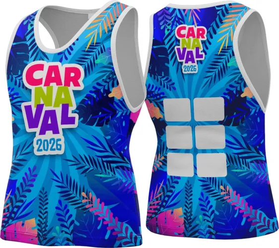 Abadá Personalizado Carnaval 2026 – Arte para Bloco Criativa