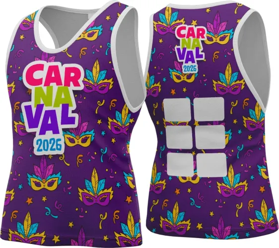 Abadá Personalizado Carnaval 2026 – Arte para Bloco Criativa