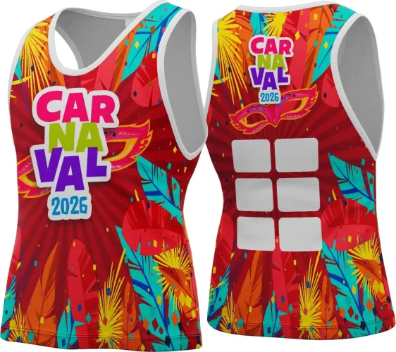 Abadá Personalizado Carnaval 2026 – Arte para Bloco Criativa