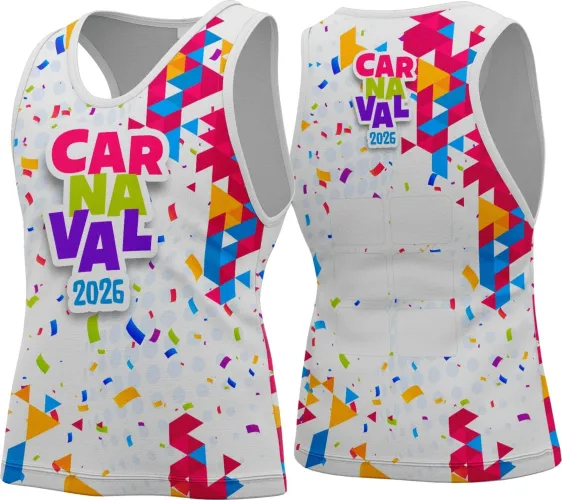 Abadá Personalizado Carnaval 2026 – Arte para Bloco Criativa