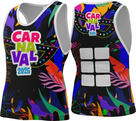 Abadá Personalizado Carnaval 2026 – Arte para Bloco Criativa