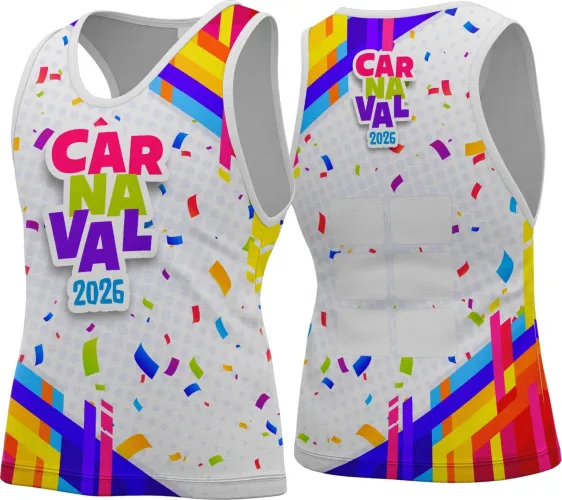Abadá Personalizado Carnaval 2026 – Arte para Bloco Criativa