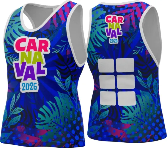 Abadá Personalizado Carnaval 2026 – Arte para Bloco Criativa