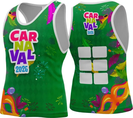 Abadá Personalizado Carnaval 2026 – Arte para Bloco Criativa