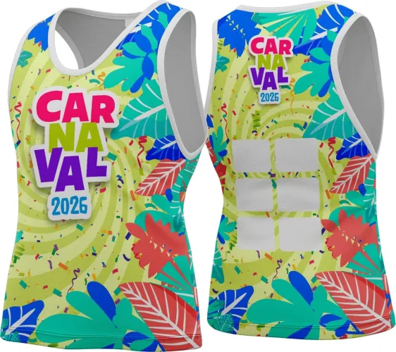 Abadá Personalizado Carnaval 2026 – Arte para Bloco Criativa