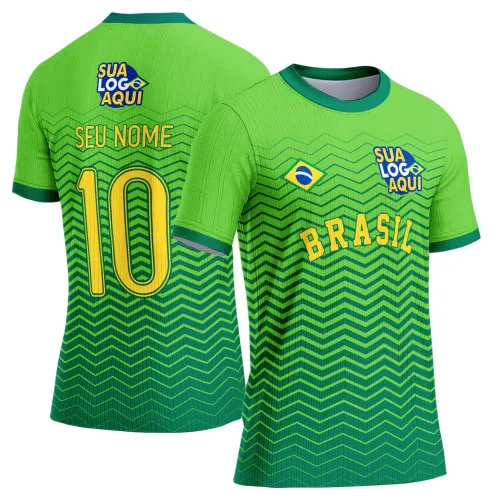Arte Brasil 2026 para camisa de torcida, com visual esportivo para camisetas personalizadas.