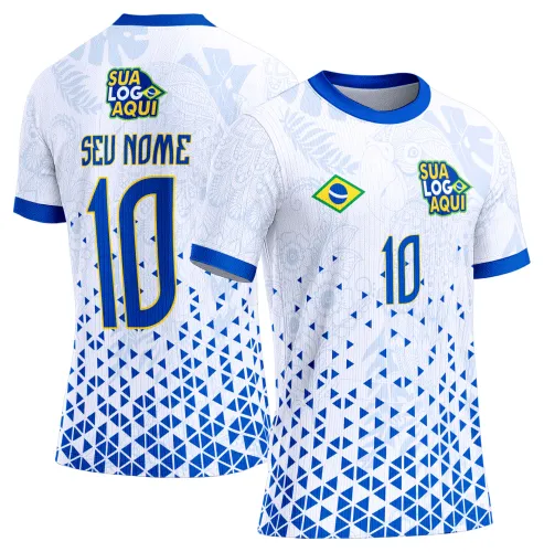 Arte Brasil futebol torcida nacional, criada para camisetas personalizadas com tema esportivo.