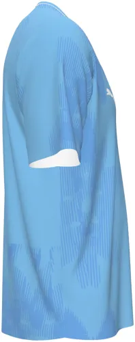 Camisa de goleiro da Áustria 2026 azul-claro com camuflado tom sobre tom, frente e costas