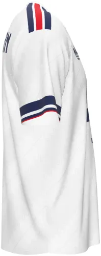 Camisa visitante do Bayern de Munique 2026 - 2027 branca com losangos tom sobre tom, frente e costas