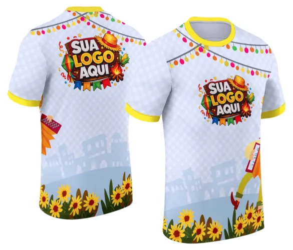 Arte Camisa Festa Junina - Arraiá - Modelo 020