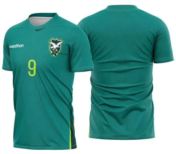 Arte Camisa Inspirada na Bolívia Home Kit 2026 Unissex