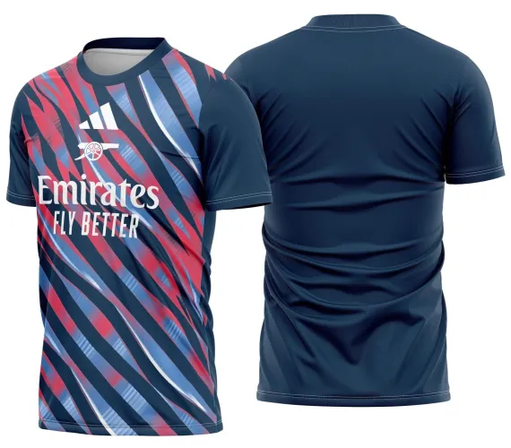 Arte Camisa Inspirada no Arsenal Pré-Jogo 2026