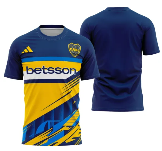 Camisa de futebol com estampa que remete ao espírito esportivo do Internacional, com design vibrante e moderno refletindo a paixão pelo futebol.